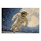 Stupell Industries Astronaut in Vast Galaxy Wall Plaque, design by Angie Hawke